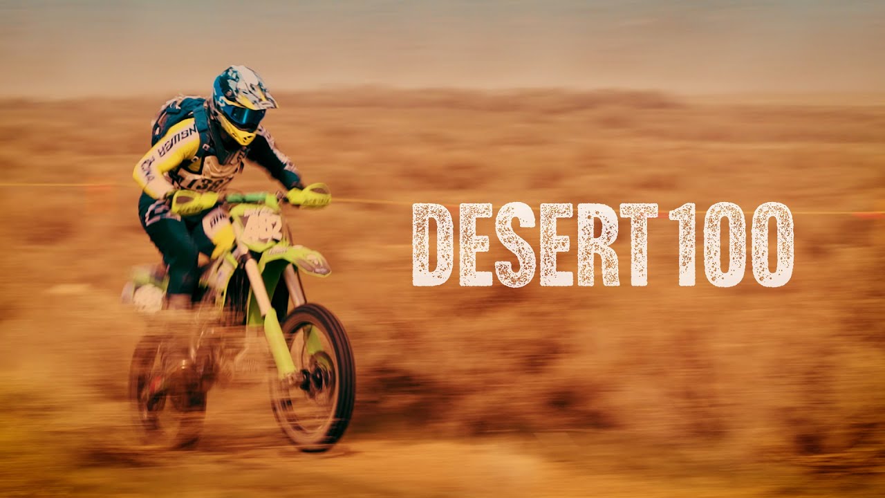 DESERT 100 Brutal Dirt Bike 100 Mile Race In The Desert, Odessa 2022