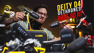 Deity VMIC D4 Shotgun Mic Review (VS RØDE VideoMic GO II, NTG, VideoMicro, Deity D3 Pro, Deity DUO)