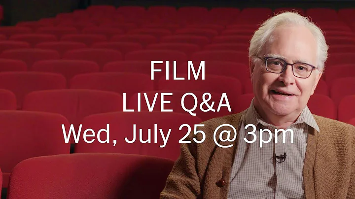 Trailer: LIVE Q&A with MoMA Film Curator Dave Kehr (July 25)  Send us your questions!