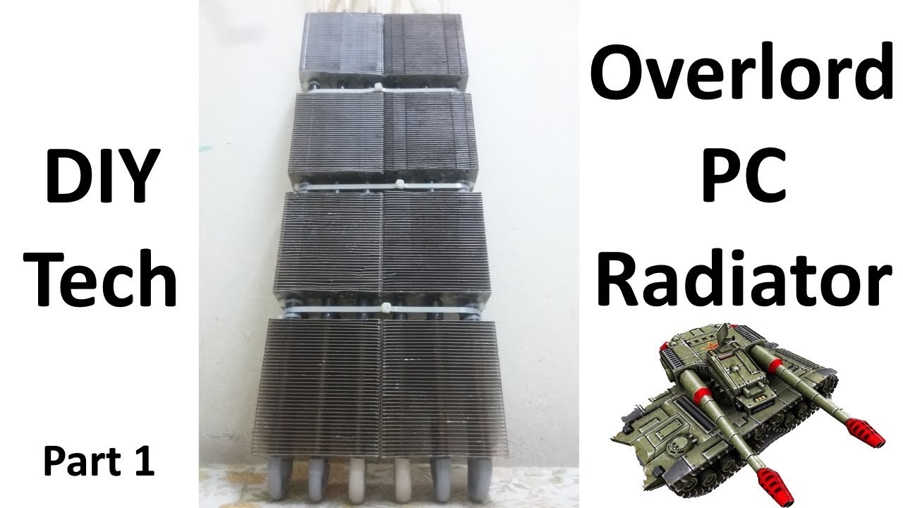 Overlord PC radiator | homemade | DIY 