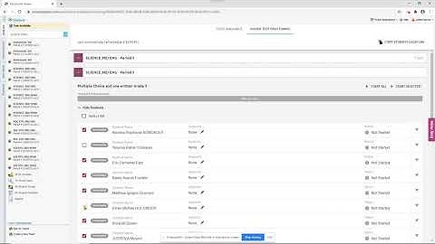 Online Test Proctoring for Teachers