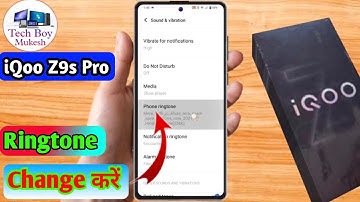 how to change ringtone in iqoo z9s pro | iqoo z9s pro change ringtone