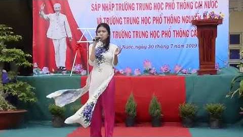 Áo Mới Cà Mau (Văn nghệ trường Cái Nước)