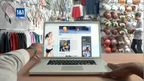 1&1 MyWebsite Commercial 2013