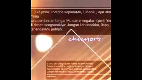 Jika jiwaku berdoa🙏