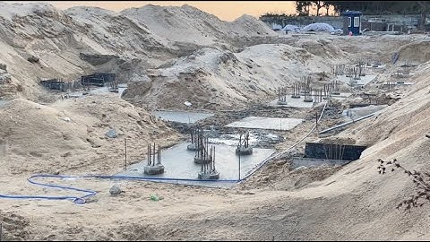 Trình Tự  Cách Thi Công Móng Cọc Khoan Nhồi (P1). Construction sequence of bored pile foundation.