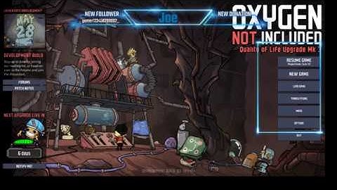 Oxygen Not included QoL Mk 3 Part 1