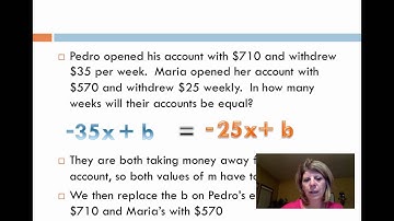Solving Word Problems with Variables on both sides