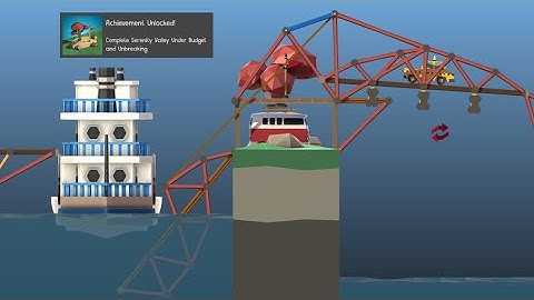 Rebuilding Old Bridges to Unlock Challenge World 5 of Poly Bridge 2