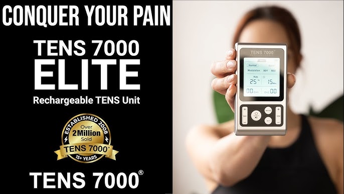 TENS 7000 Digital TENS Unit With Accessories - TENS Unit Muscle
