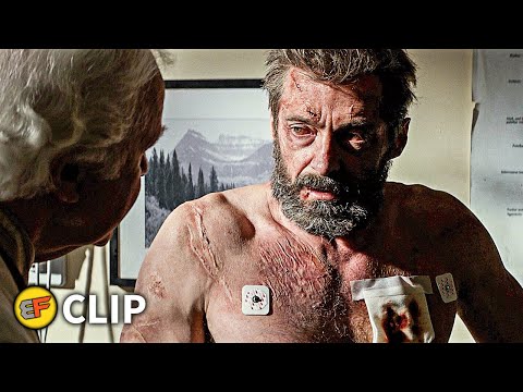 Logan Wakes Up in a Clinic Scene | Logan (2017) Movie Clip HD 4K