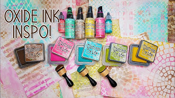 Distress Oxide Ink Techniques - 20 Backgrounds!