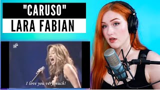 yeah... so I stopped breathing | Lara Fabian 'Caruso' Reaction/Analysis