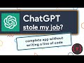 How I lost my Job - ChatGPT