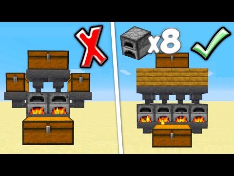 Вопрос: Как сделать печь в игре Minecraft?