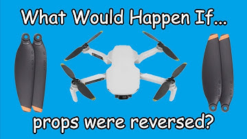 DJI Mini 2 Drone Propeller Reversed?  Big Mistake?