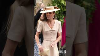 Catherine, Princess of Wales steps out for Peter Phillips and Harriet Sperling’s wedding. 💐
