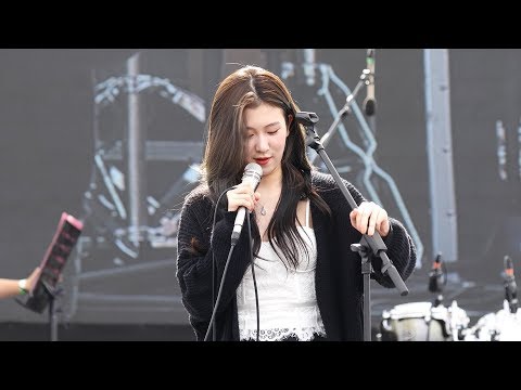 170923 백예린(Baek Yerin) Full ver. (Square + Bunny + 0310 외  5곡) [렛츠락페스티벌] 4K 직캠 by 비몽