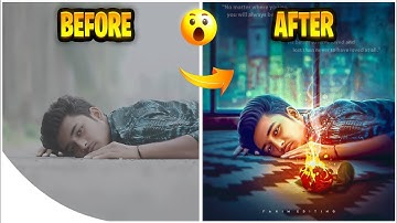 Ps Touch Photo Manipulation Tutorial / Ps cc 2019 / Autodesk Sketchbook/ Lightroom mobile .✅🔥