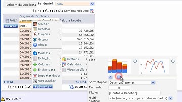 Plune: Criando gráficos em relatórios