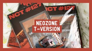 Unboxing ☆ NCT 127 엔시티 Neo Zone T Version Albums ☆ 3 Copies