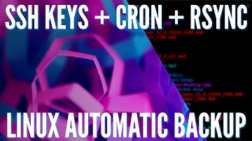 Use SSH Keys, Cron and Rsync to Automatically Backup a Linux PC to a Synology NAS!