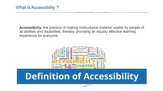 Cengage Learning Accessibility Council - Addressing ADA Compliance and Accessibility