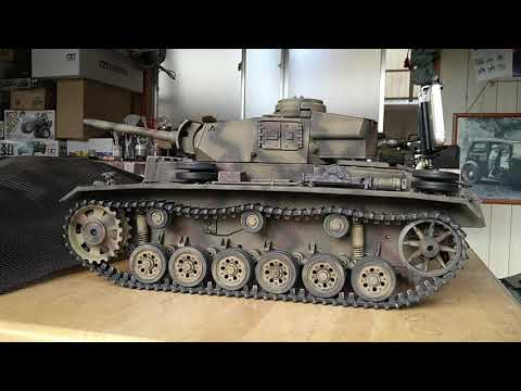 Heng Long（ヘンロン）Ⅲ号戦車 L型 RC Tank 1/16 【ラジコン 3号戦車