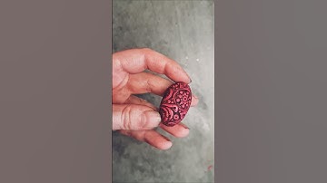 DIY Polymer Clay Beads: Quick & Stunning! ✨ #shorts