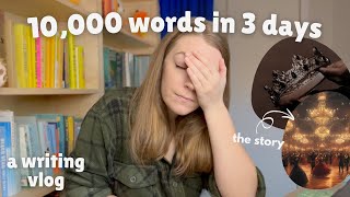 Writing 10,000 Words in One Weekend! | A Chaotic Writing Vlog 🤪
