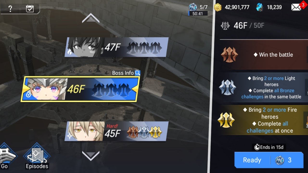 로드 오브 히어로즈 [Lord of Heroes] Obelisk 46F ~ f2p - YouTube