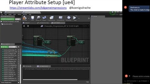 Arawin Attribute Setup *no commentary* (ue4) [Stream #022]