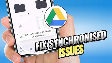 How To Fix Synchronization Error In Google Drive