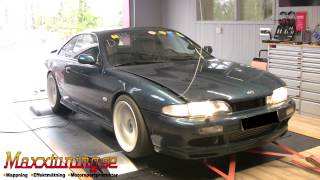 Mappning Apexi Power Fc - 498Whp Nissan S14 - Maxxtuning Ab