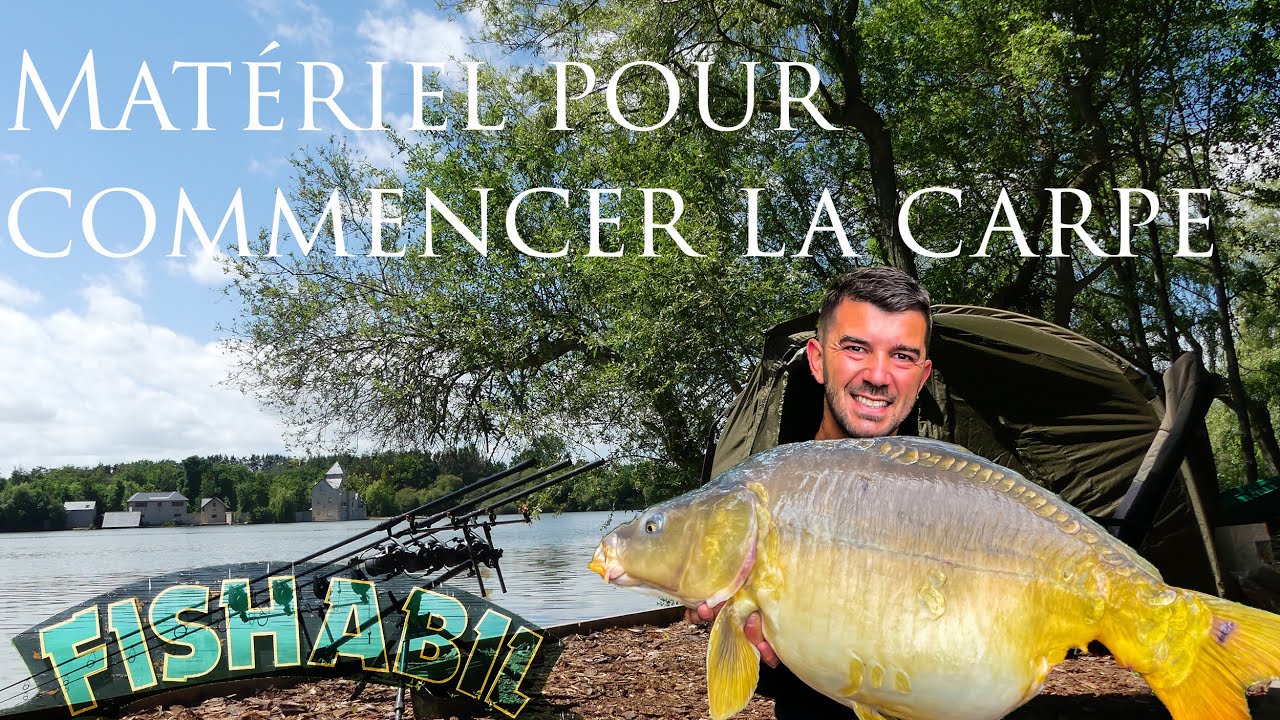 MON matériel pour PÊCHER la carpe // FISHABIL 2022 