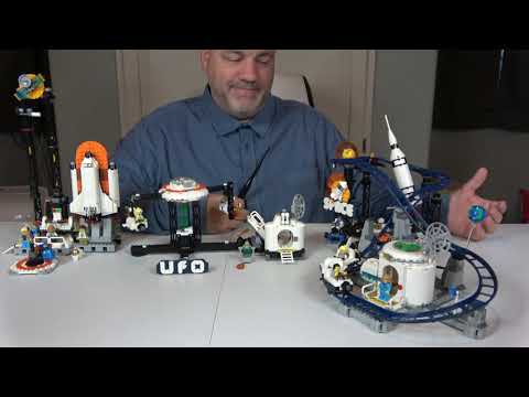 Lego 31142 Space Roller Coaster 3-in-1 Review of All 3