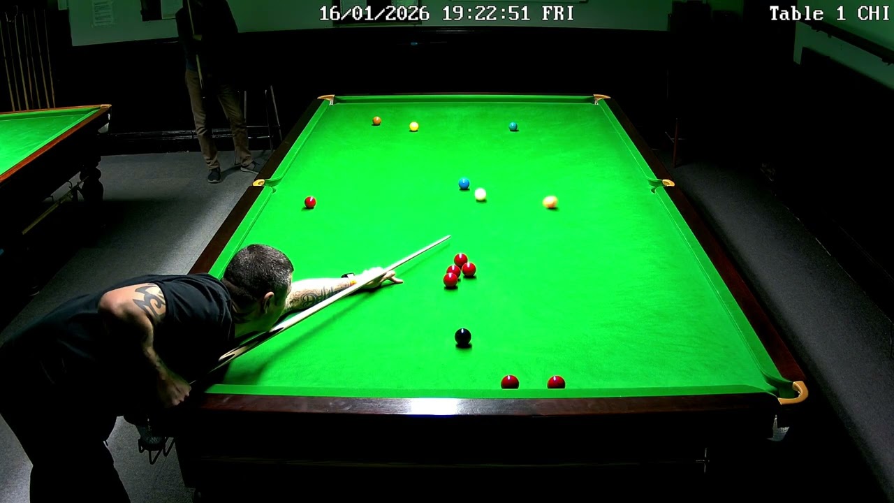 Pacer v Ali Anwar 1st frame Cheadle Championship