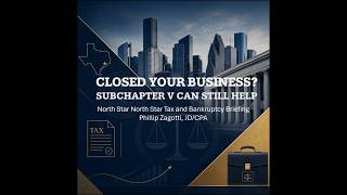 Subchapter V for Closed Businesses: The Eligibility Lifeline