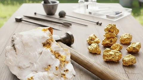 24k Gold From Rocks: The Lost Secret Unearthed