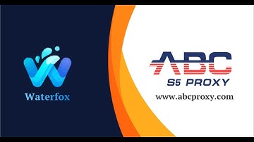 Proxy configuration user guide for ABCproxy and Waterfox browsers#911S5#Residentialproxy#socks5