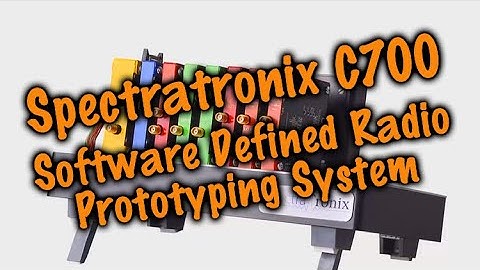 Spectratronix C700 Modular SDR Platform