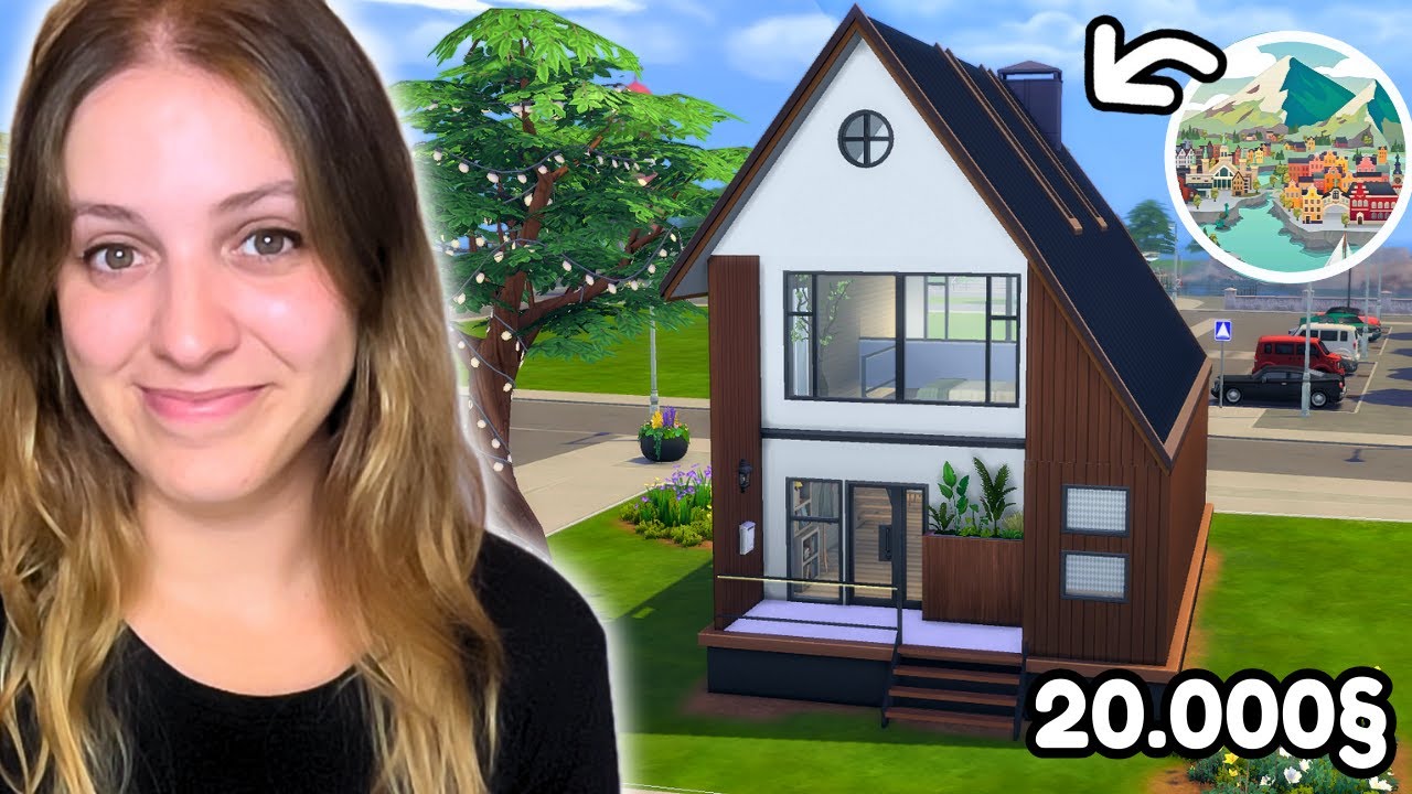 Hago una CASA INICIAL en cada MUNDO de Los Sims 4: Nordhaven 👩‍💼🏡 || Marta #eapartner #ad