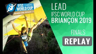 IFSC World Cup Briançon 2019 || Lead finals