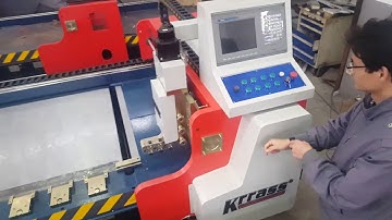 Sheet Metal Cnc V Cut Machine | CNC V  Grooving Machine | CNC V Slotting Machine From KRRASS