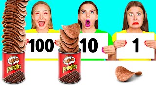 100 Layers of Food Challenge | Funny Food Challenges by BaRaDa by BaRaDa 25,962 views 1 month ago 10 minutes, 58 seconds