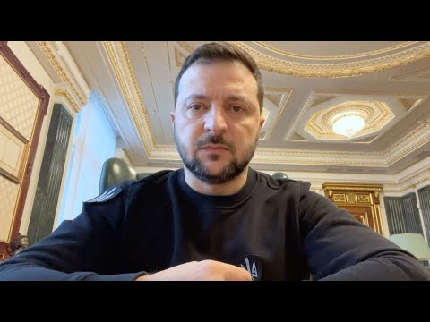 Звернення Президента Зеленського щодо наслідків обстрілу України 02.01.2024