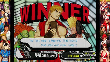 Capcom vs. SNK: Millennium Fight 2000 Pro (Capcom Fighting Collection 2) - Arcade Mode