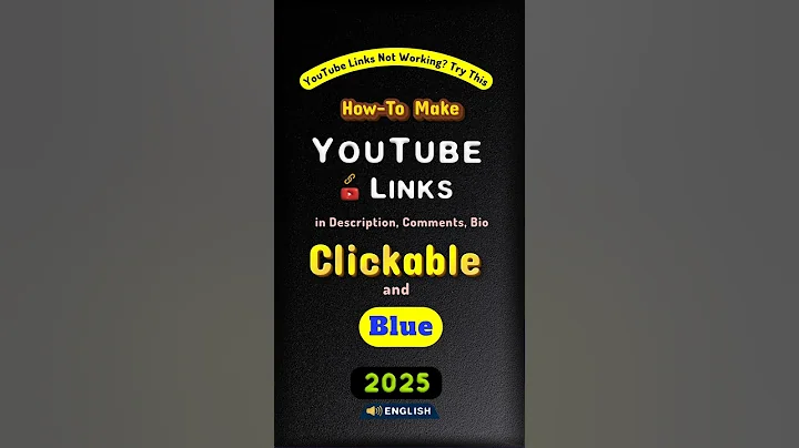 Fixed: YouTube Links Not Clickable/Working in Bio, Video Description & Comments