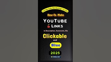 Fixed: YouTube Links Not Clickable/Working in Bio, Video Description & Comments