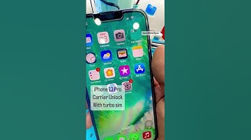 iPhone 13 Pro carrier unlock with turbo sim #carrier #simlock #turbosim